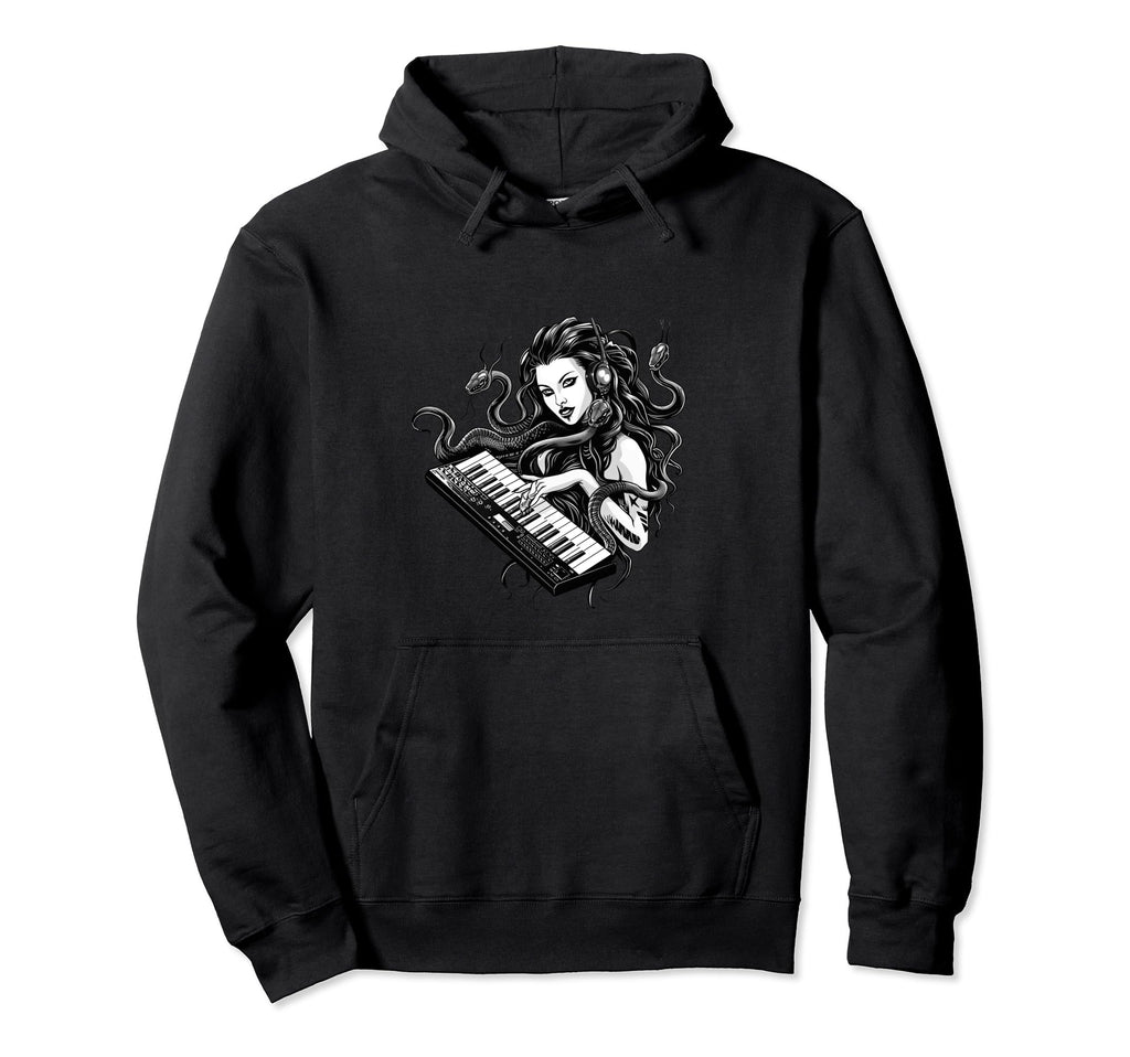 80S 90S Streetwear Rocker Medusa Hoodie - Casual Everyday Wear for Adults - T-Shirt, Sweatshirt, Hoodie