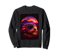 Hedgehog Mountains Sunset Hiker 70S Sweatshirt - Streetwear Style Men Women - T-Shirt, Sweatshirt, Hoodie