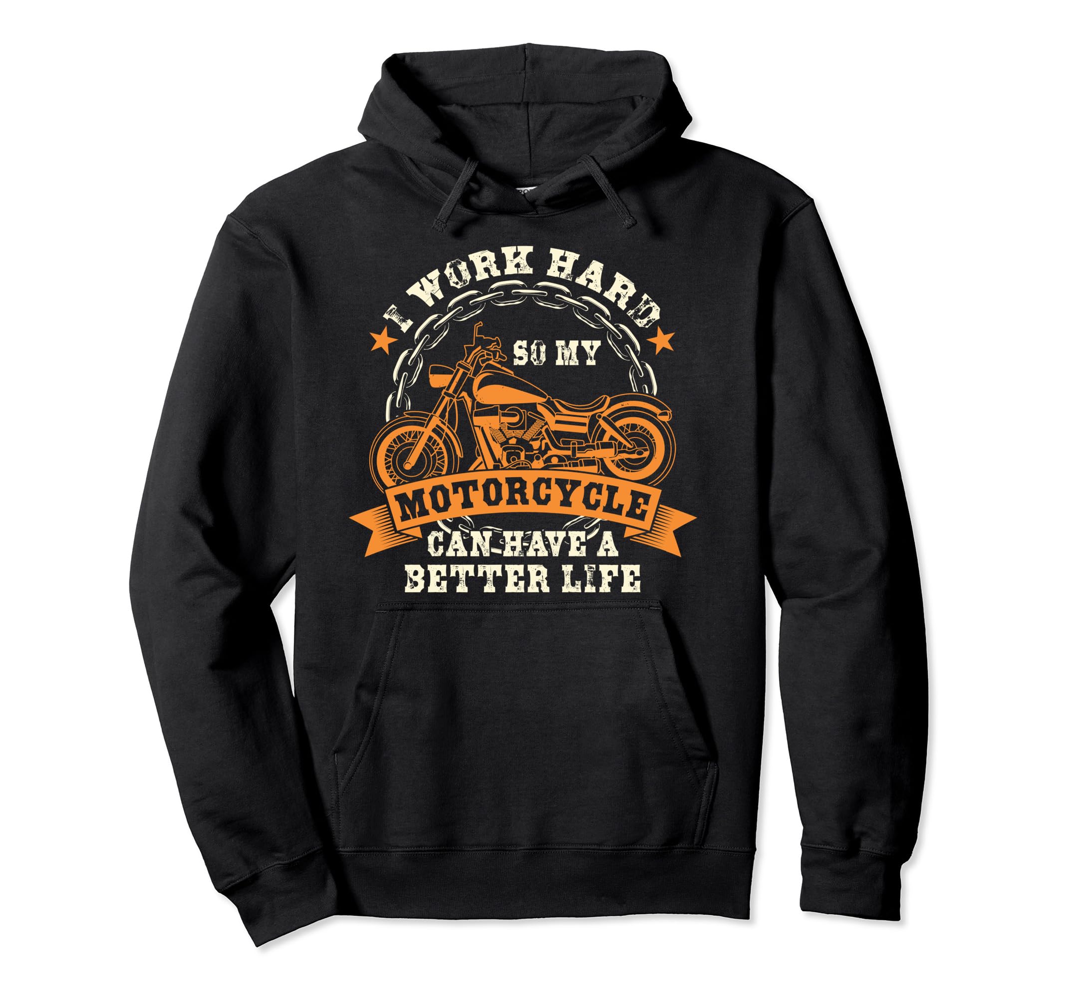 Funny Motorcycle Biker Gift Hoodie - Streetwear Style for Adults - T-Shirt, Sweatshirt, Hoodie