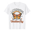Antisocial Butterfly Funny Introvert T-Shirt - Minimalist Print Men Women - T-Shirt, Sweatshirt, Hoodie