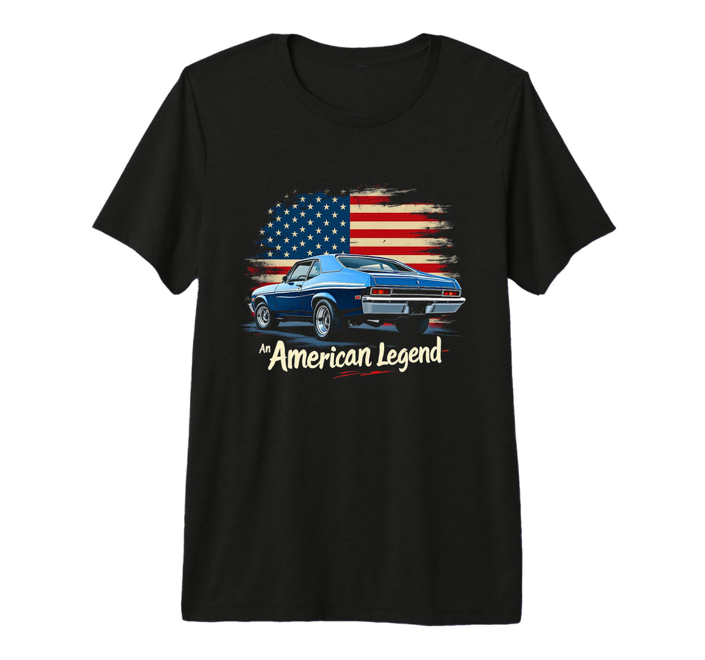 Old School 1970 70 Nova Ss American T-Shirt - Unique Graphic for Adults - T-Shirt, Sweatshirt, Hoodie