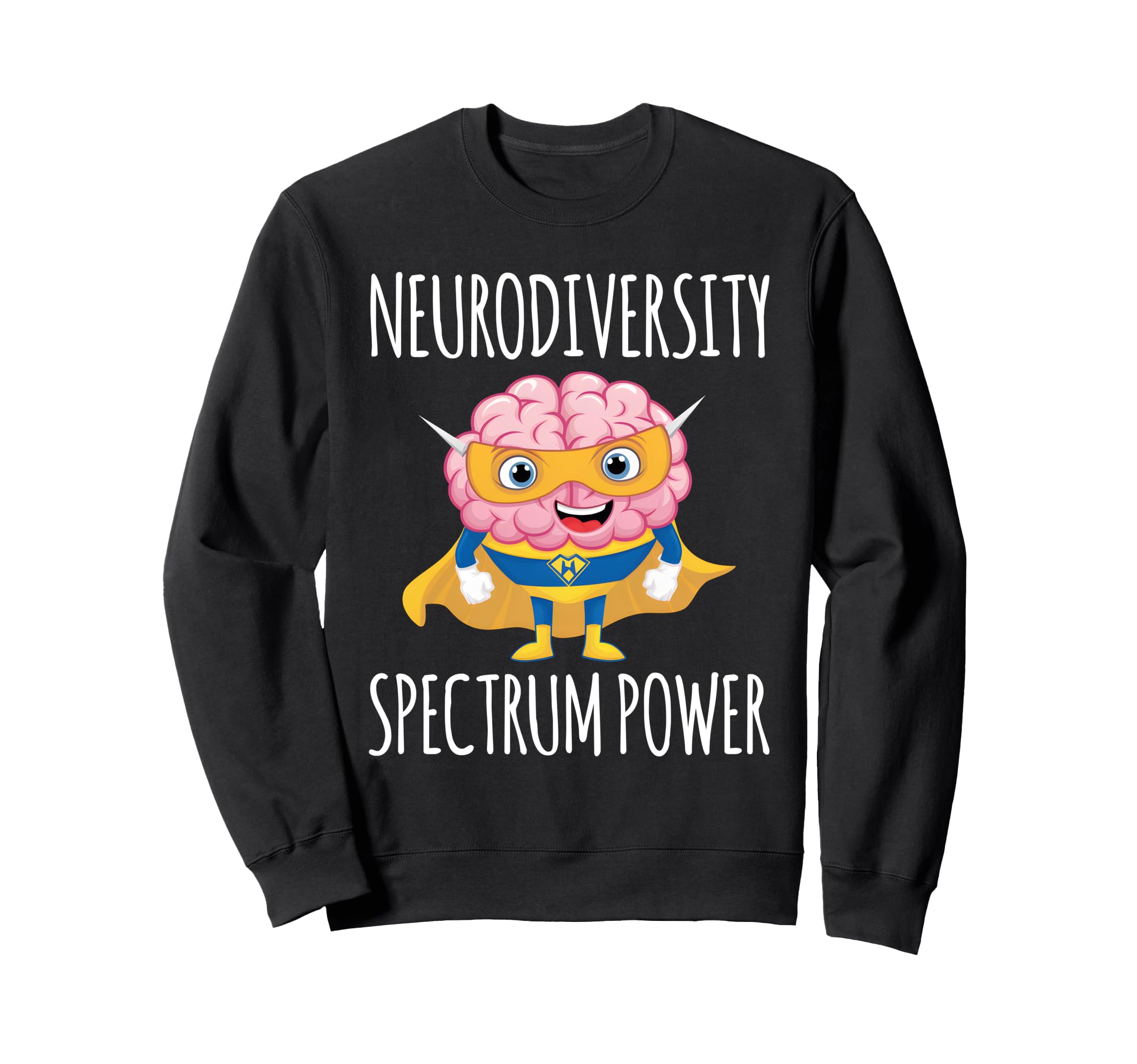 Neurodiversity Spectrum Power Asd Sweatshirt - Streetwear Style for Adults - T-Shirt, Sweatshirt, Hoodie