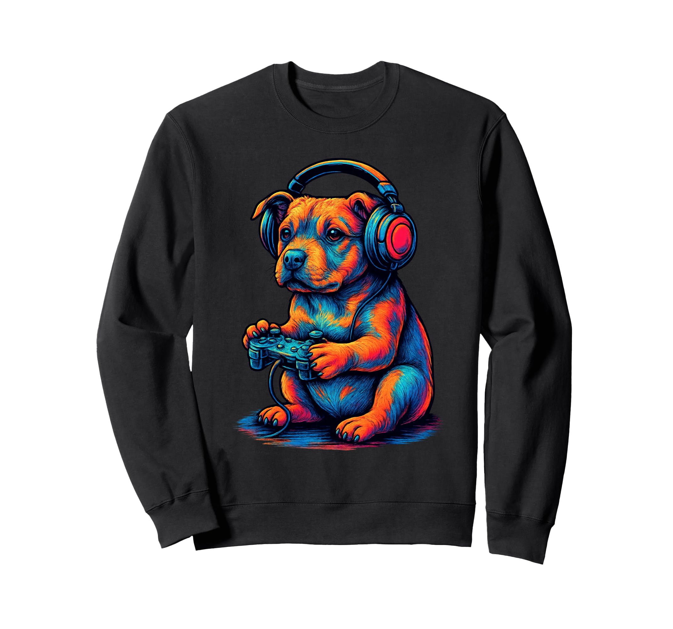 American Staffordshire Sweatshirt - Casual Everyday Wear for Adults - T-Shirt, Sweatshirt, Hoodie