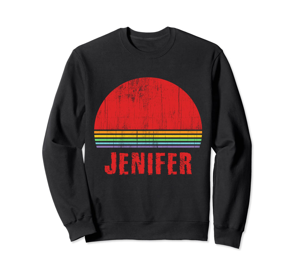 Jenifer Custom Name 7 Letters Sweatshirt - Fun Novelty Design for Adults - T-Shirt, Sweatshirt, Hoodie