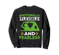 Emotionally Flexible And Fearless Sweatshirt - Streetwear Style Men Women - T-Shirt, Sweatshirt, Hoodie