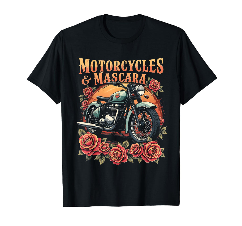 Motorcycles Mascara Motorcycle T-Shirt - Custom Art Print Unisex - T-Shirt, Sweatshirt, Hoodie
