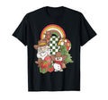 Bright Groovy Santa Western Santa Cowboy T-Shirt - Graphic Print for Adults - T-Shirt, Sweatshirt, Hoodie