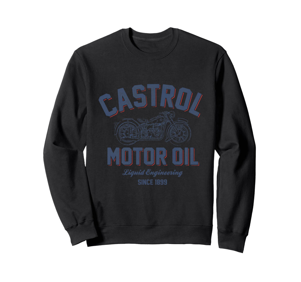 Motorcycle Engineering Faded Sweatshirt - Streetwear Style for Adults - T-Shirt, Sweatshirt, Hoodie