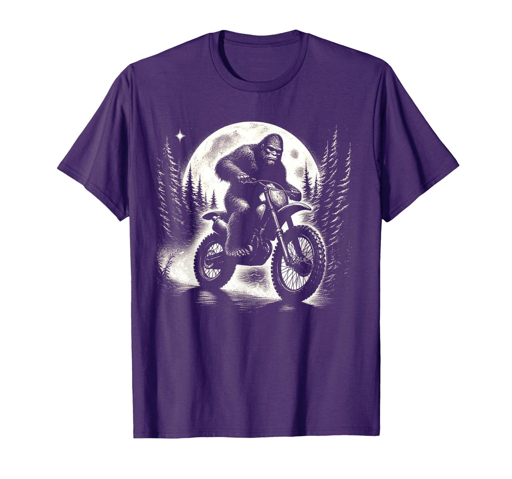 You Never Saw Me Bigfoot Riding Dirt T-Shirt - Streetwear Style Men Women - T-Shirt, Sweatshirt, Hoodie