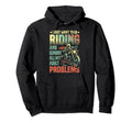 I Just Want To Go Riding Motorcycle Hoodie - Aesthetic Graphic for Adults - T-Shirt, Sweatshirt, Hoodie