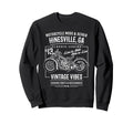 Hinesville Ga Usa Motorcycle Sweatshirt - Trendy Graphic Unisex - T-Shirt, Sweatshirt, Hoodie