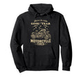 Goodyear Born To Ride Motorcycle Hoodie - Streetwear Style for Adults - T-Shirt, Sweatshirt, Hoodie