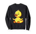 Meditation Duck Yoga Pose Sweatshirt - Fun Novelty Design for Adults - T-Shirt, Sweatshirt, Hoodie