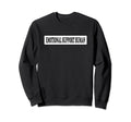 Emotional Support Human Service Dog Sweatshirt - Trendy Graphic for Adults - T-Shirt, Sweatshirt, Hoodie