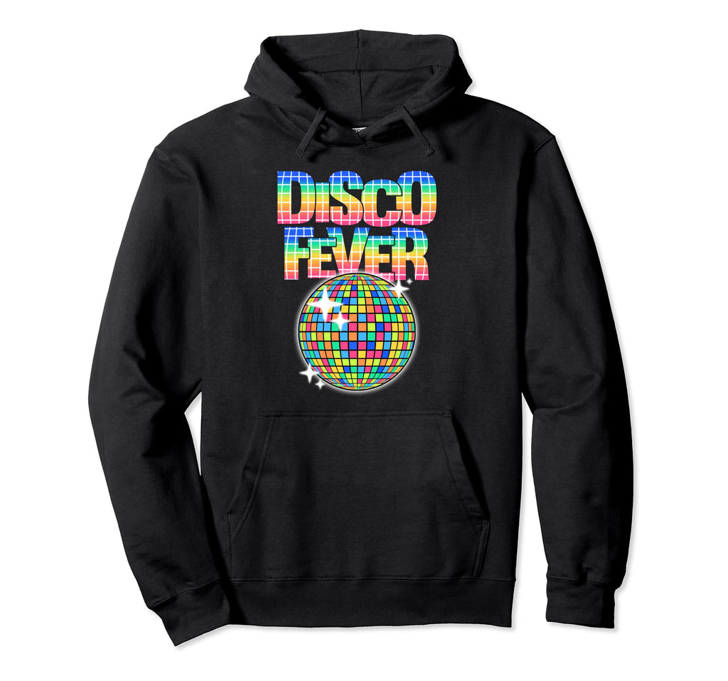 Disco Ball Themed Disco Fever Dancing Hoodie - Aesthetic Graphic Unisex - T-Shirt, Sweatshirt, Hoodie