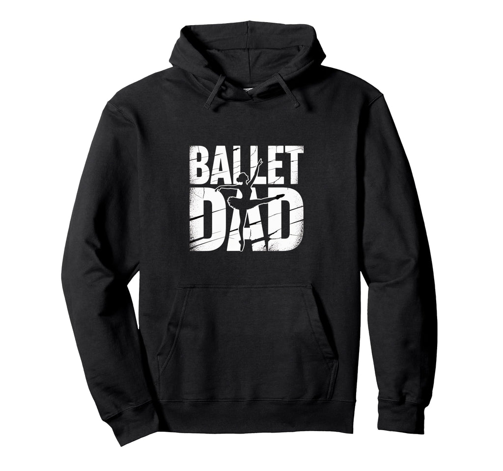 Ballet Dad Silhouette Dance Supporter Hoodie - Custom Art Print Unisex - T-Shirt, Sweatshirt, Hoodie