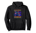 Kitty Self Care Cats Prove That Naps Are Hoodie - Unique Graphic for Adults - T-Shirt, Sweatshirt, Hoodie