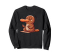 Meditation Platypus Yoga Pose Sweatshirt - Trendy Graphic Men Women - T-Shirt, Sweatshirt, Hoodie
