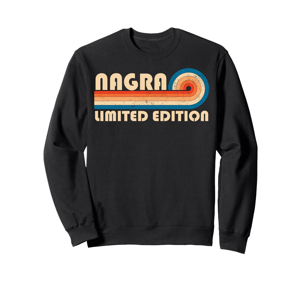 Nagra 70S 80S Sunset Stripe Sweatshirt - Graphic Print Unisex - T-Shirt, Sweatshirt, Hoodie