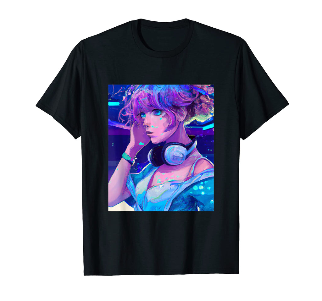 Pastel Aesthetic Anime Synthwave Sad T-Shirt - Streetwear Style Men Women - T-Shirt, Sweatshirt, Hoodie