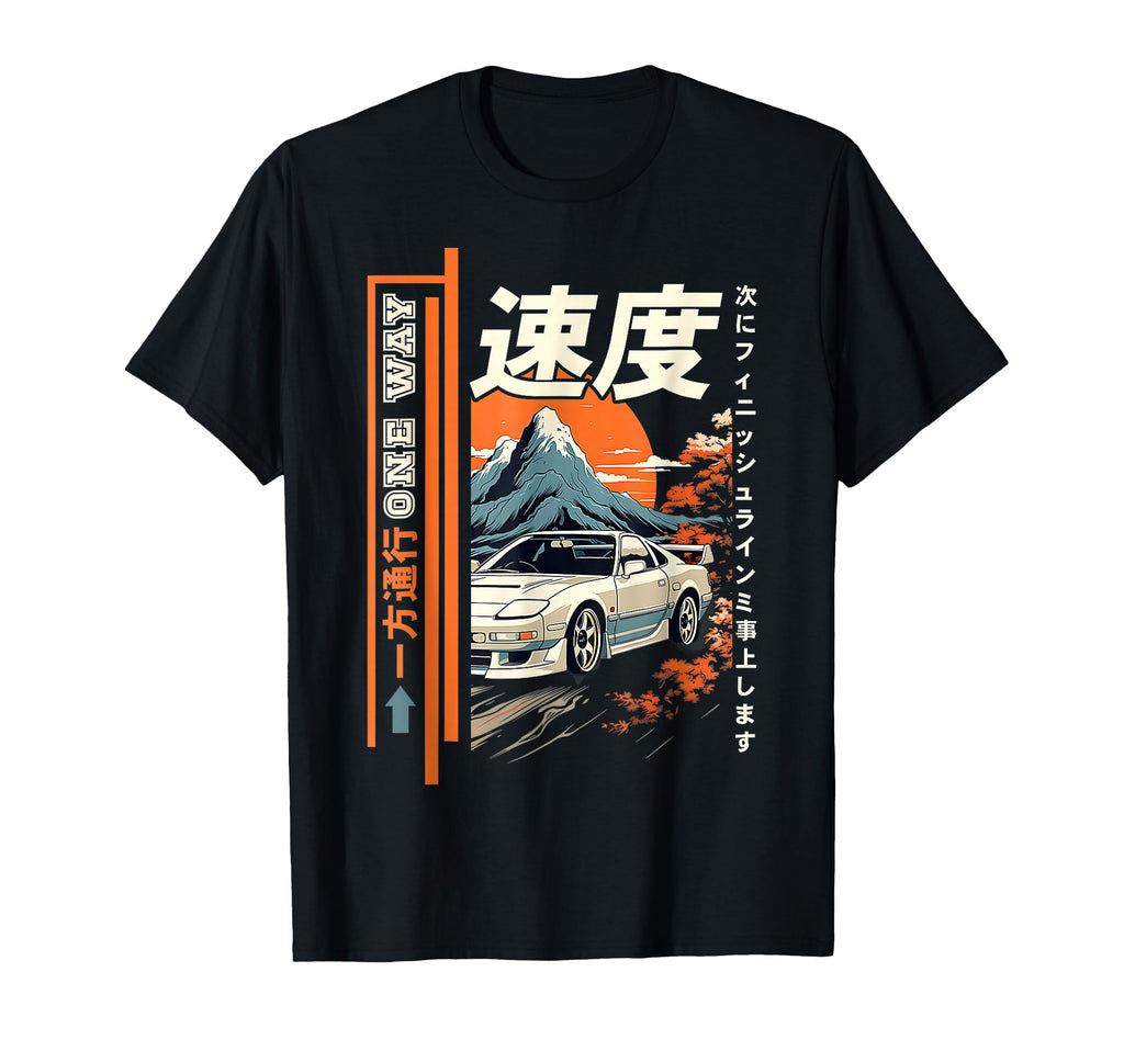 Japanese Jdm Ride Legendary Race Car T-Shirt - Trendy Graphic for Adults - T-Shirt, Sweatshirt, Hoodie