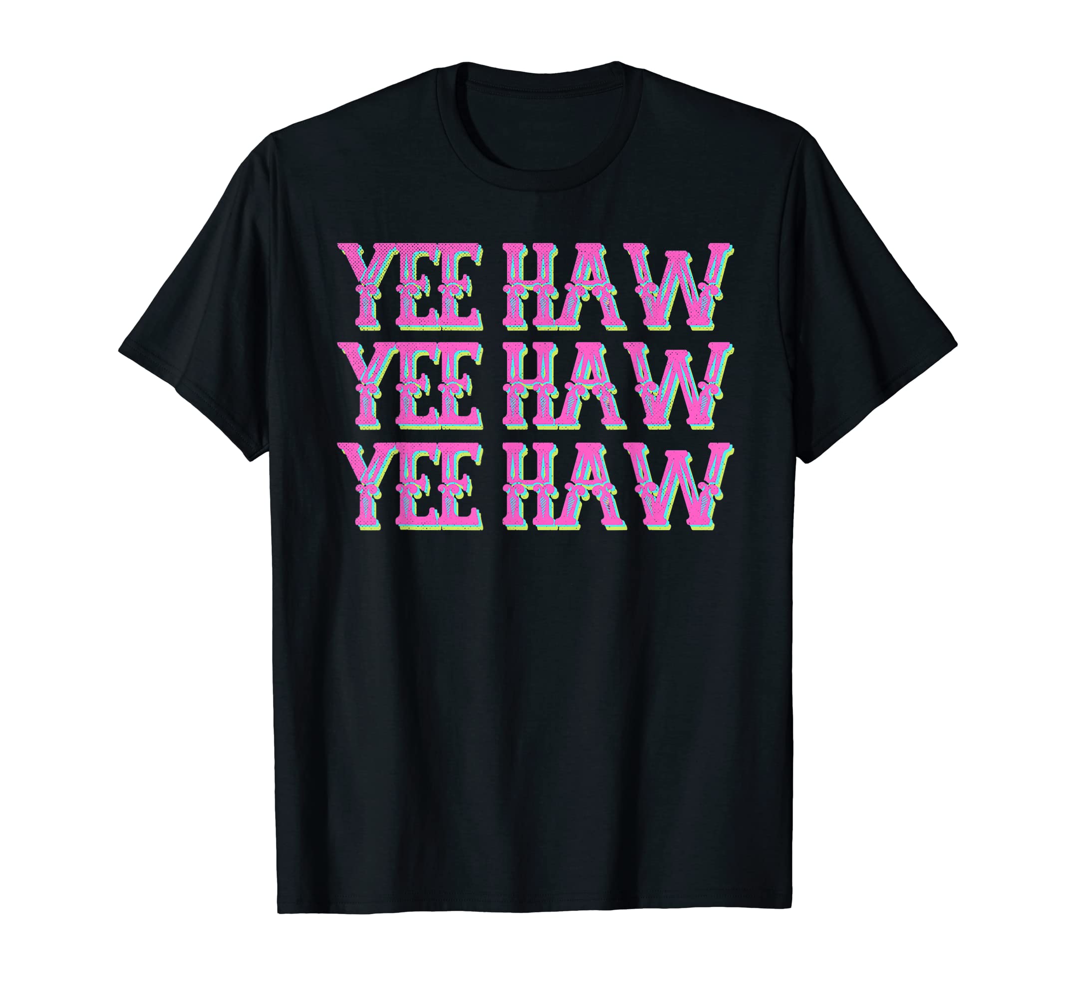 Yeehaw Howdy Texas Rodeo Country T-Shirt - Fun Novelty Design for Adults - T-Shirt, Sweatshirt, Hoodie