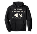 Sleepy Panda Burnout Recovery Stress Hoodie - Graphic Print Men Women - T-Shirt, Sweatshirt, Hoodie