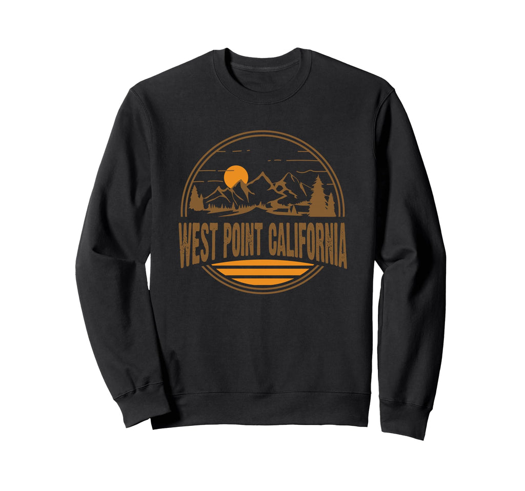 West Point California Mountain Sweatshirt - Aesthetic Graphic Men Women - T-Shirt, Sweatshirt, Hoodie