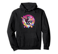 Ski Cat 80S Synthwave Feline Skier Winter Hoodie - Novelty Apparel Unisex - T-Shirt, Sweatshirt, Hoodie