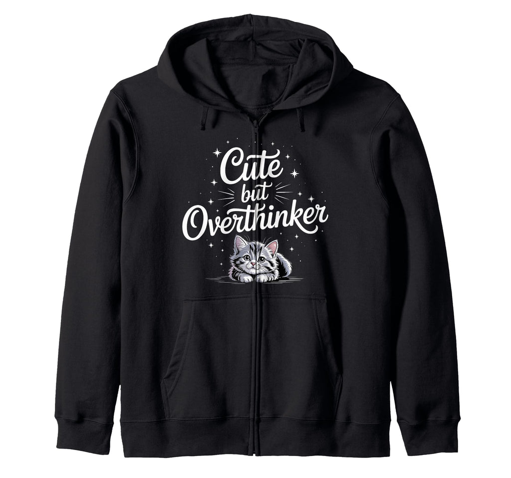 Overthinking Mind Self Awareness Sweatshirt - Custom Art Print Men Women - T-Shirt, Sweatshirt, Hoodie
