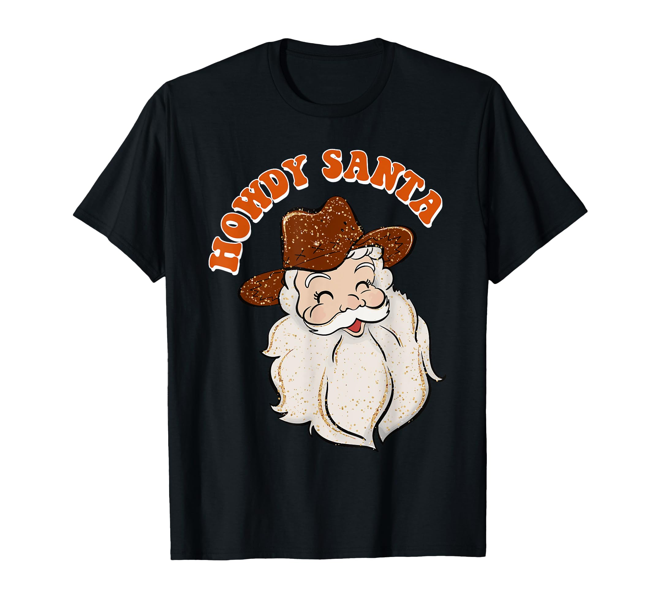 Howdy Santa Western Cowboy T-Shirt - Aesthetic Graphic Men Women - T-Shirt, Sweatshirt, Hoodie