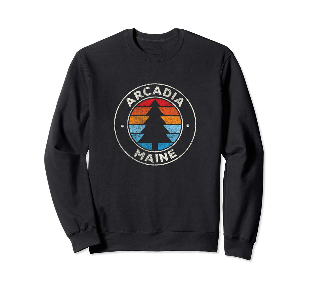Arcadia Maine 70S Sweatshirt - Casual Everyday Wear Men Women - T-Shirt, Sweatshirt, Hoodie