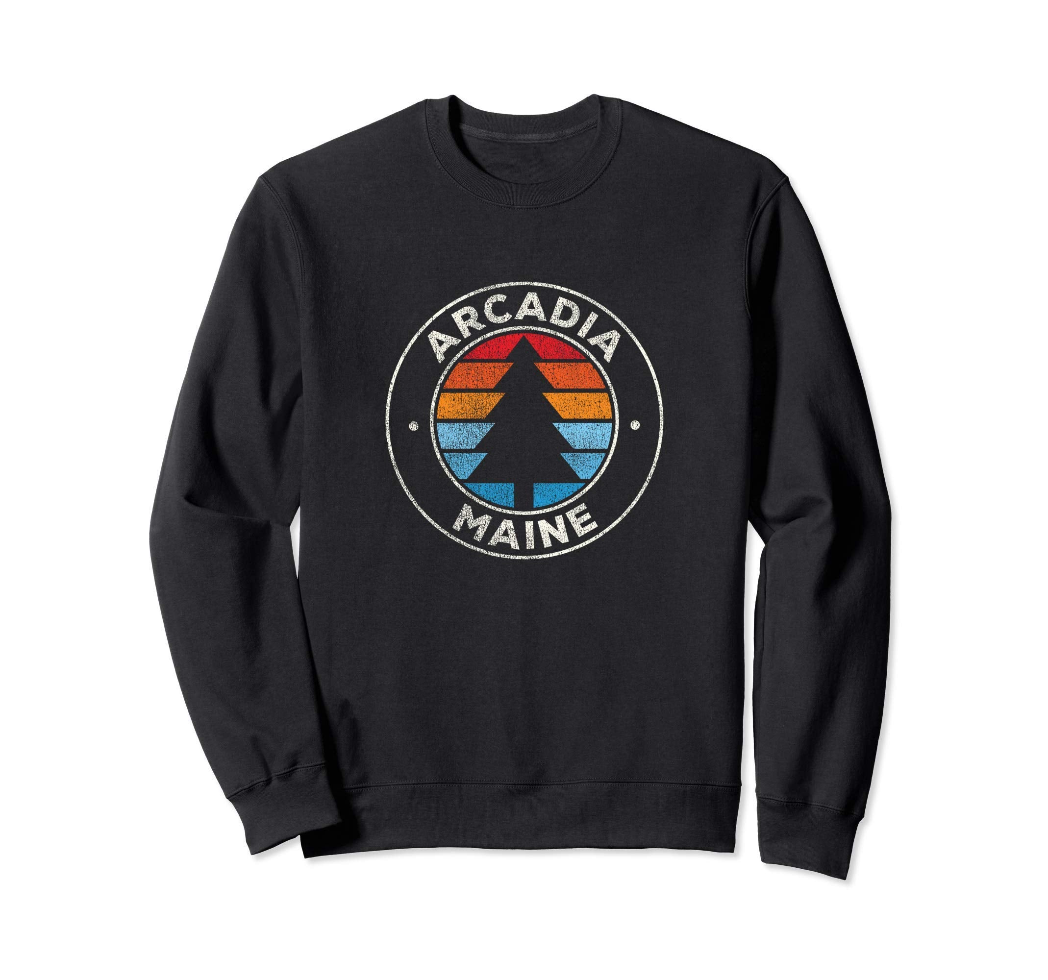 Arcadia Maine 70S Sweatshirt - Casual Everyday Wear Men Women - T-Shirt, Sweatshirt, Hoodie