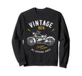 1974 Motorcycle Bikers Fiftieth Sweatshirt - Fun Novelty Design Men Women - T-Shirt, Sweatshirt, Hoodie