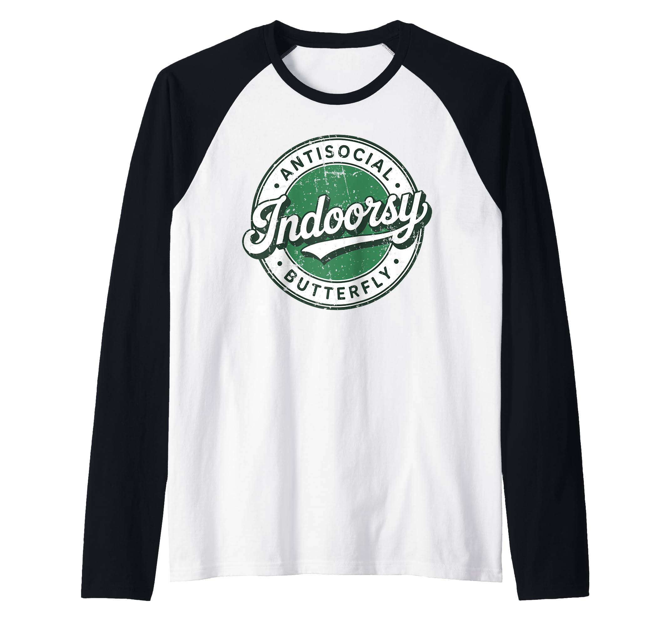 Indoorsy Antisocial Butterfly Sweatshirt - Custom Art Print for Adults - T-Shirt, Sweatshirt, Hoodie