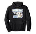 Worrying Is My Sport Anxious Cat Hoodie - Graphic Print for Adults - T-Shirt, Sweatshirt, Hoodie