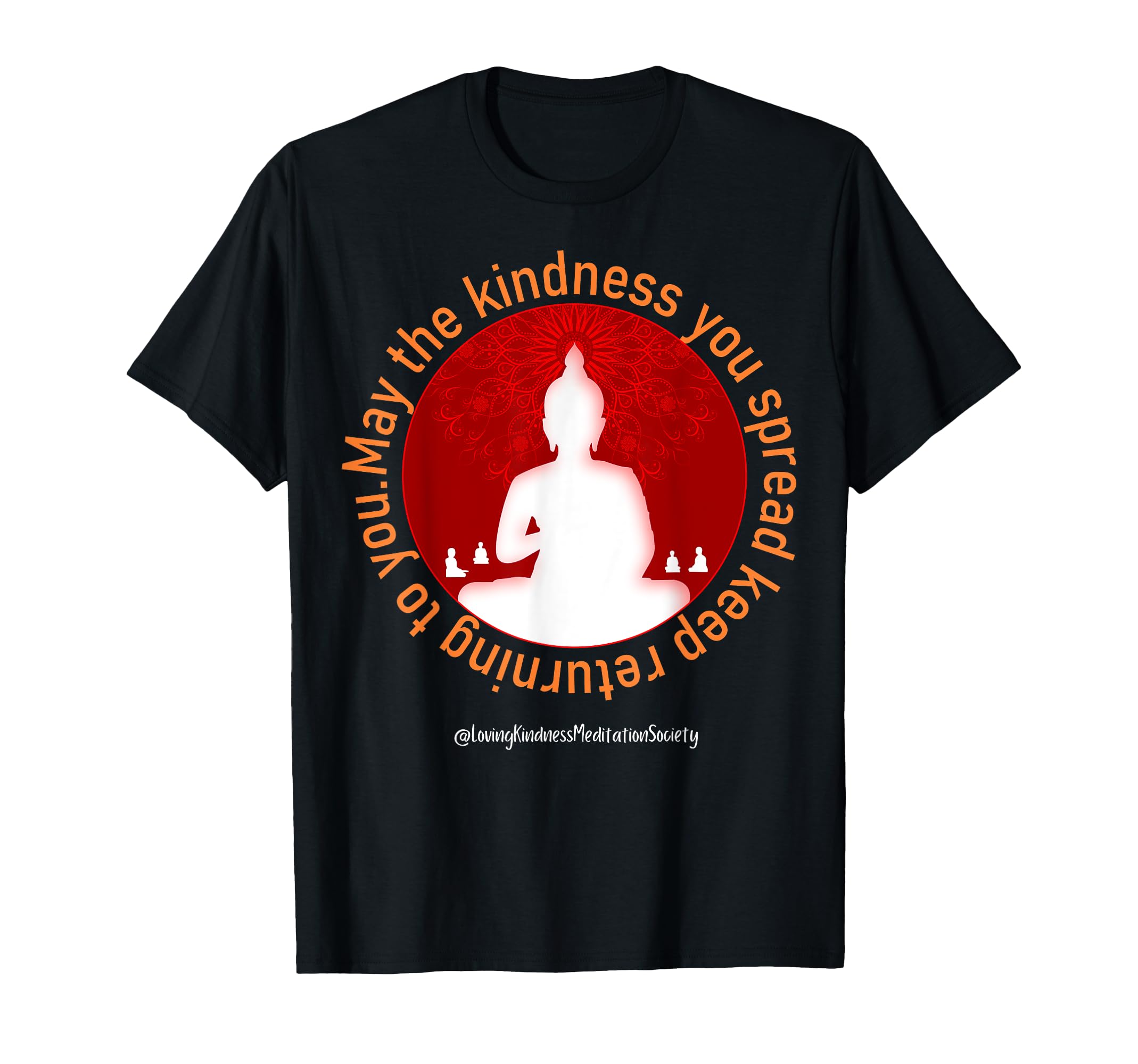Mindfulness Buddha Spiritual Yoga Loving T-Shirt - Graphic Print Unisex - T-Shirt, Sweatshirt, Hoodie
