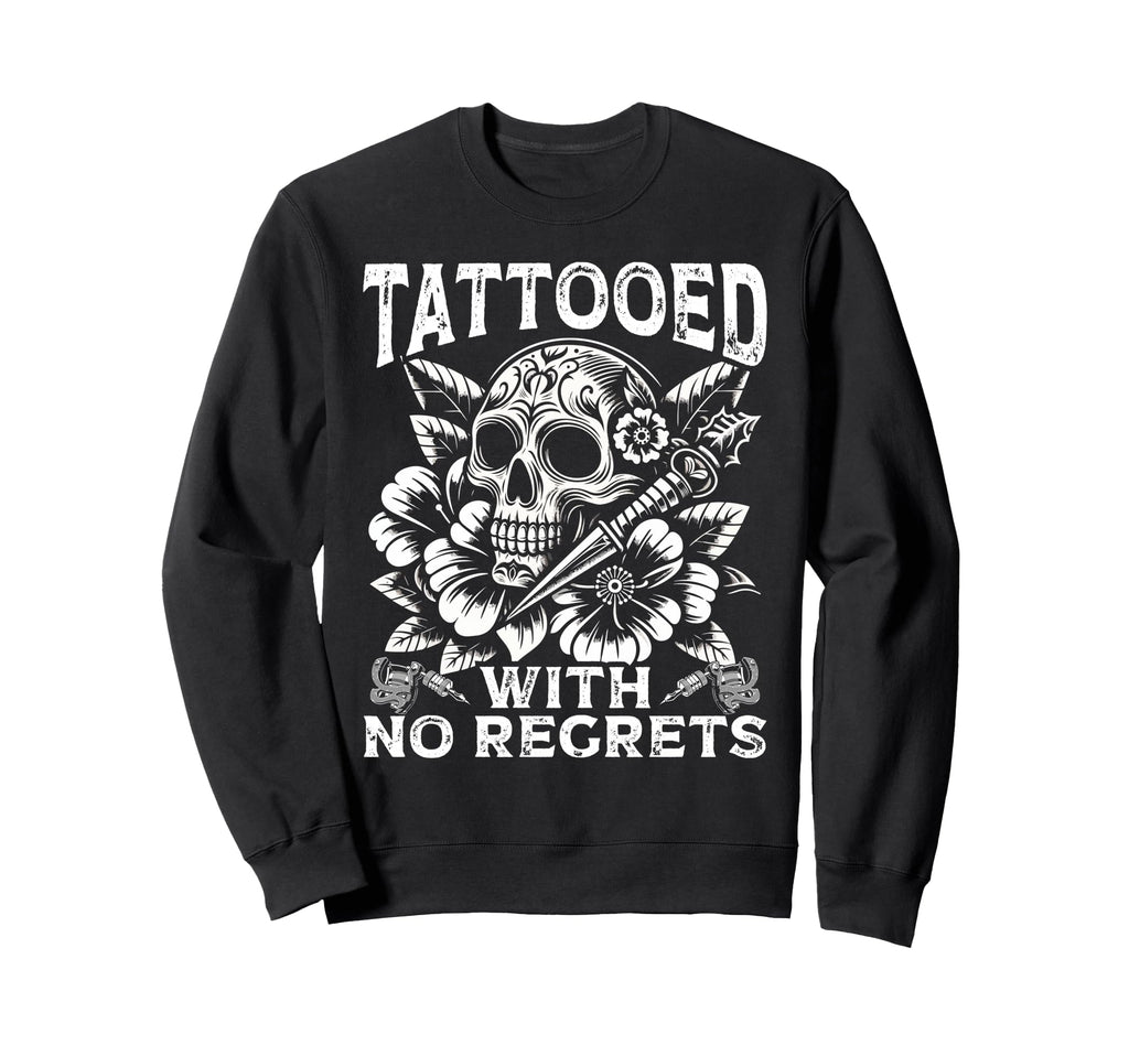 Tattoo Art Ink Body Art Inked Sweatshirt - Minimalist Print Unisex - T-Shirt, Sweatshirt, Hoodie