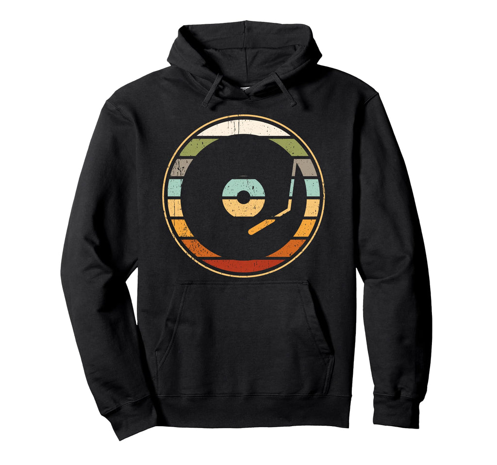 Vinyl Record Record Player Gift Hoodie - Aesthetic Graphic for Adults - T-Shirt, Sweatshirt, Hoodie