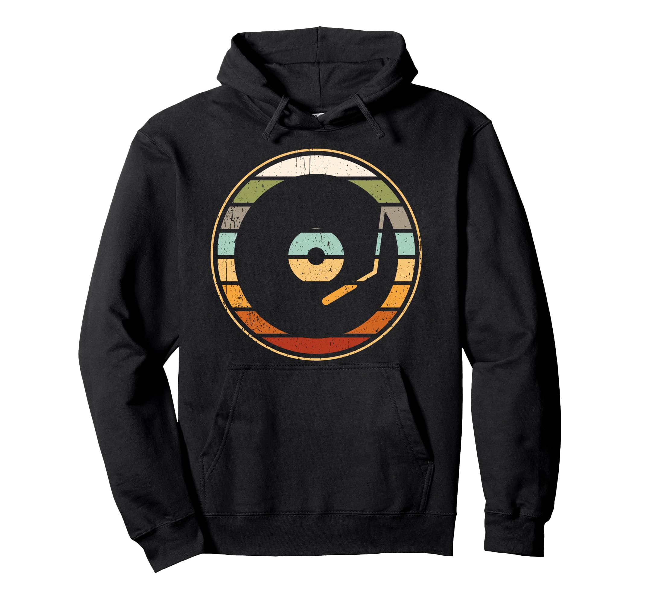 Vinyl Record Record Player Gift Hoodie - Aesthetic Graphic for Adults - T-Shirt, Sweatshirt, Hoodie