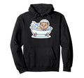 Capybara Bubble Bath Self Care Pamper Hoodie - Streetwear Style for Adults - T-Shirt, Sweatshirt, Hoodie