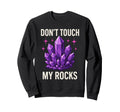 Amethyst Addict Healing Crystal Sweatshirt - Streetwear Style Unisex - T-Shirt, Sweatshirt, Hoodie