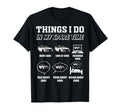 Things I Do My Spare Time Car Lover T-Shirt - Trendy Graphic for Adults - T-Shirt, Sweatshirt, Hoodie