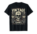 1972 Born 1972 Birthday Skull Biker T-Shirt - Minimalist Print Unisex - T-Shirt, Sweatshirt, Hoodie