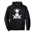 Meditation Goat Yoga Pose Relaxing Hoodie - Casual Everyday Wear Unisex - T-Shirt, Sweatshirt, Hoodie