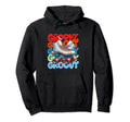 Groovy Roller Skating 70S Funky Hoodie - Fun Novelty Design Men Women - T-Shirt, Sweatshirt, Hoodie