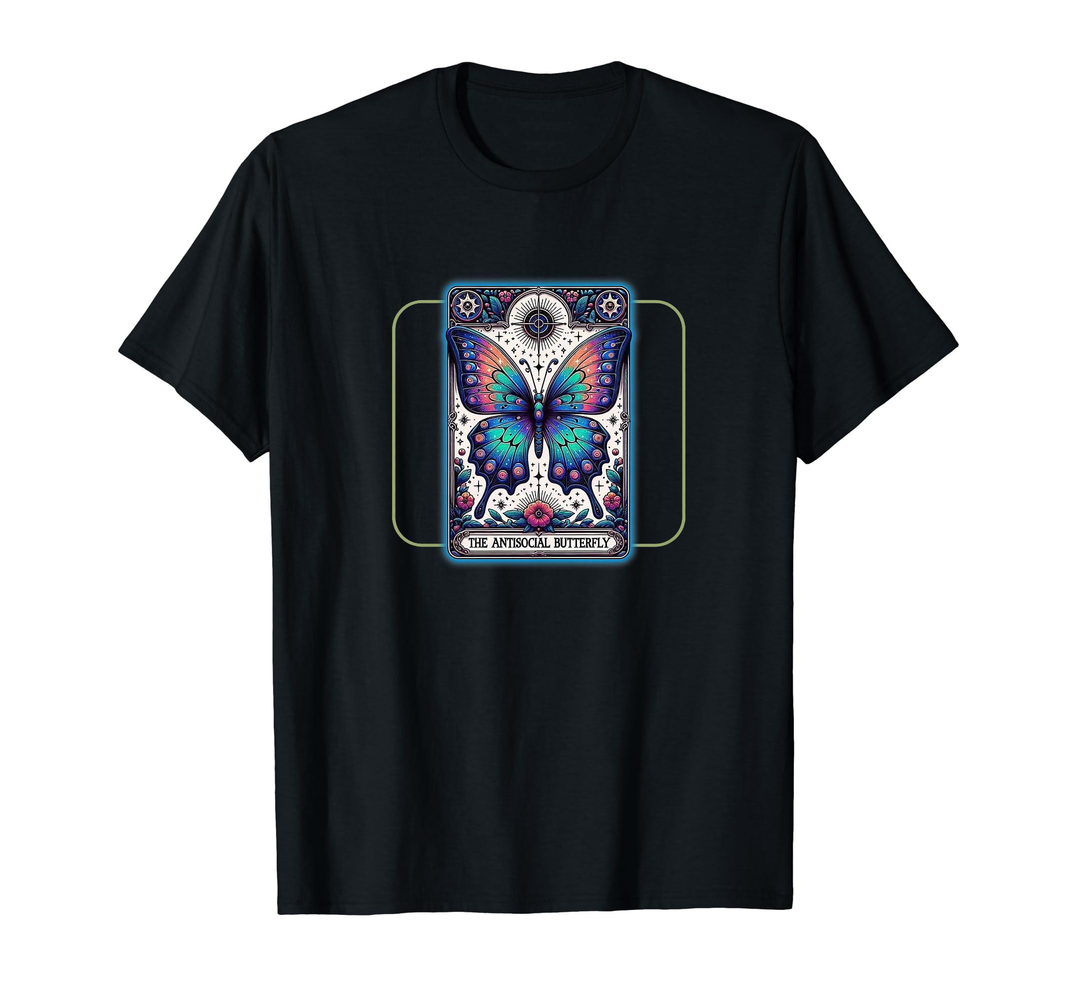 Tarot Card Skeleton Anti Social T-Shirt - Aesthetic Graphic Unisex - T-Shirt, Sweatshirt, Hoodie
