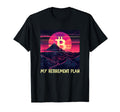 Bitcoin Vaporwave Btc My Retirement T-Shirt - Custom Art Print for Adults - T-Shirt, Sweatshirt, Hoodie