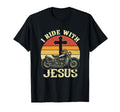 I Ride Jesus Christian Motorcycle Biker T-Shirt - Unique Graphic Unisex - T-Shirt, Sweatshirt, Hoodie