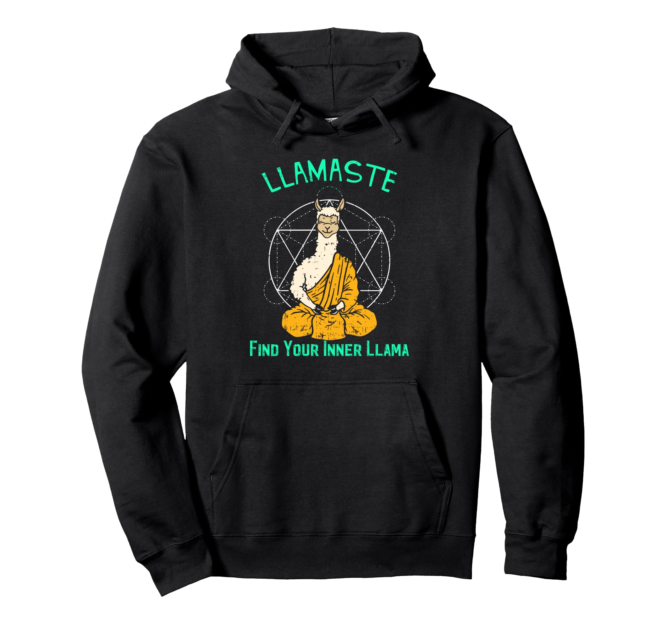 Llamaste Find Your Inner Llama Hoodie - Aesthetic Graphic Men Women - T-Shirt, Sweatshirt, Hoodie